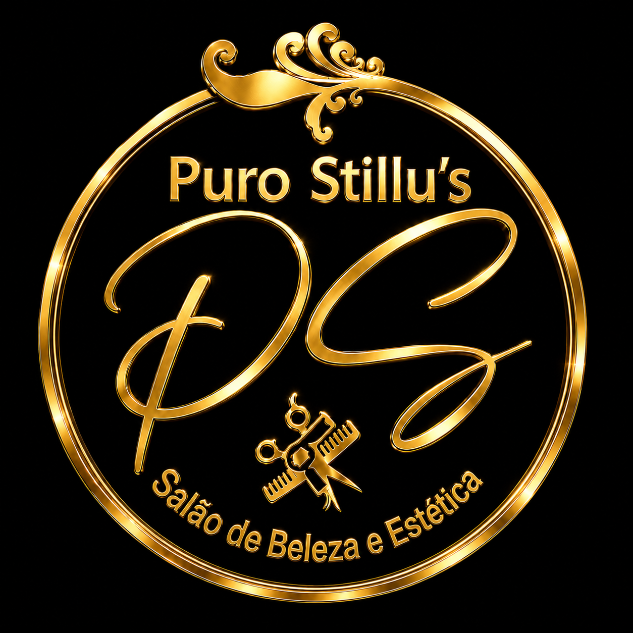 Logo de Studio de Beleza Puro Stillu's